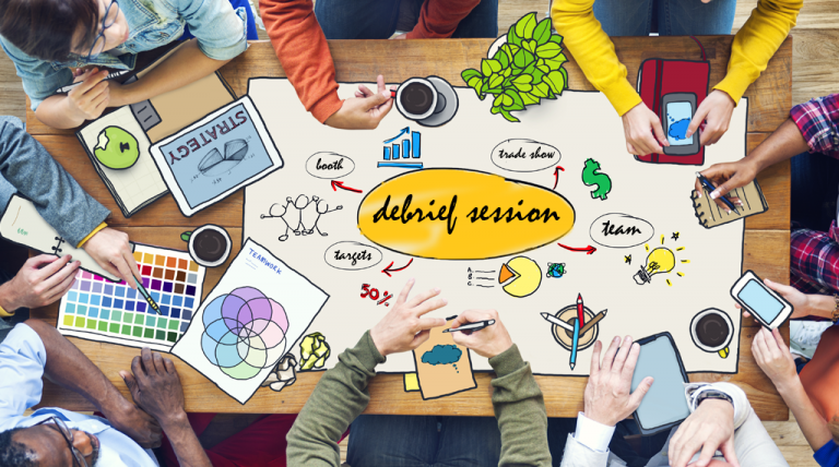 Trade Show debrief session