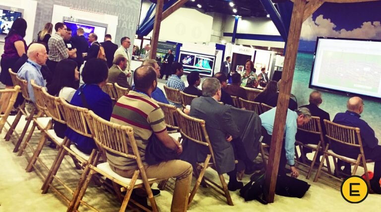 Trade Show in-booth presentation